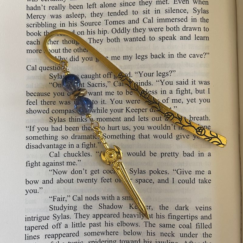 Gold Sword Book Hook
