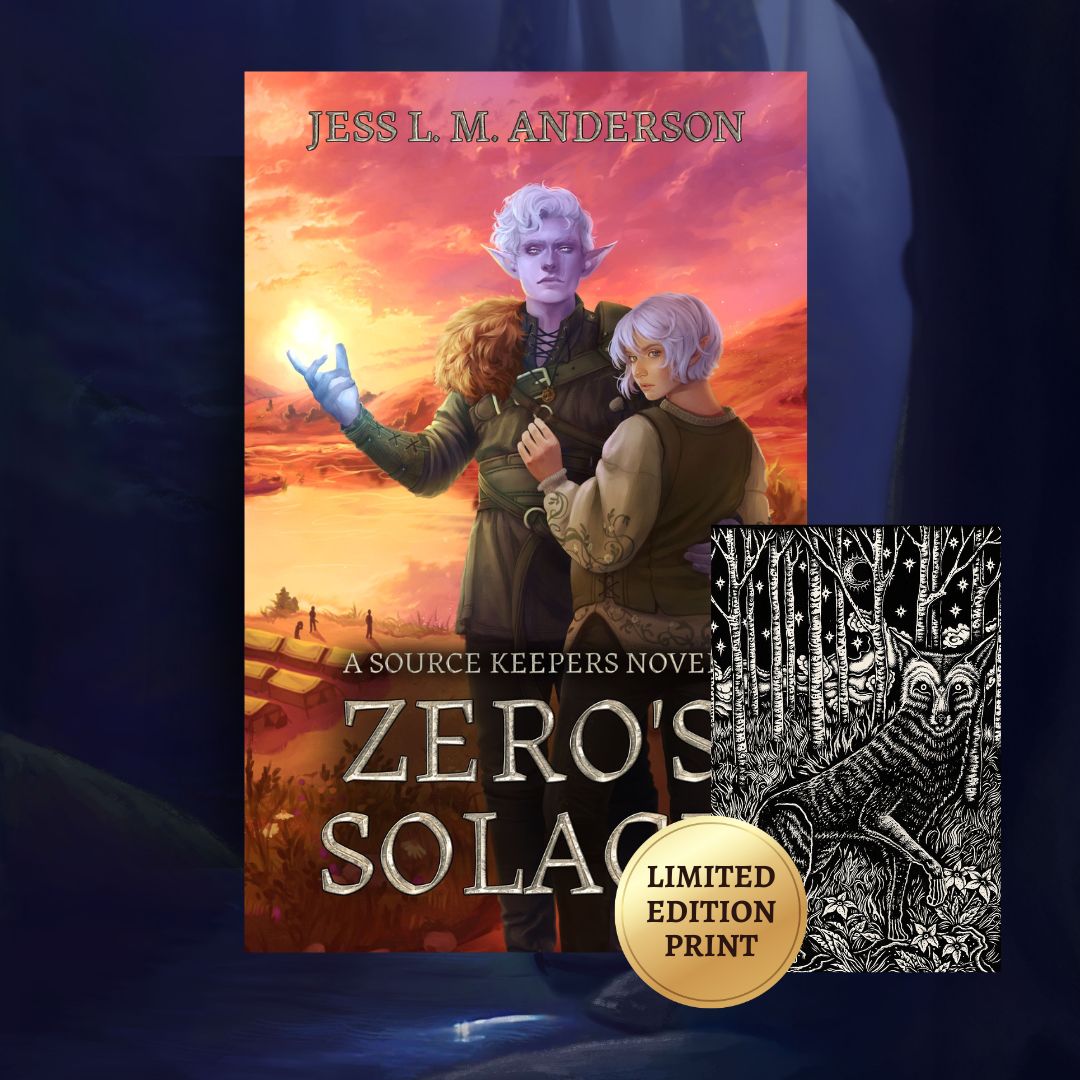 Signed Paperback of Zero's Solace