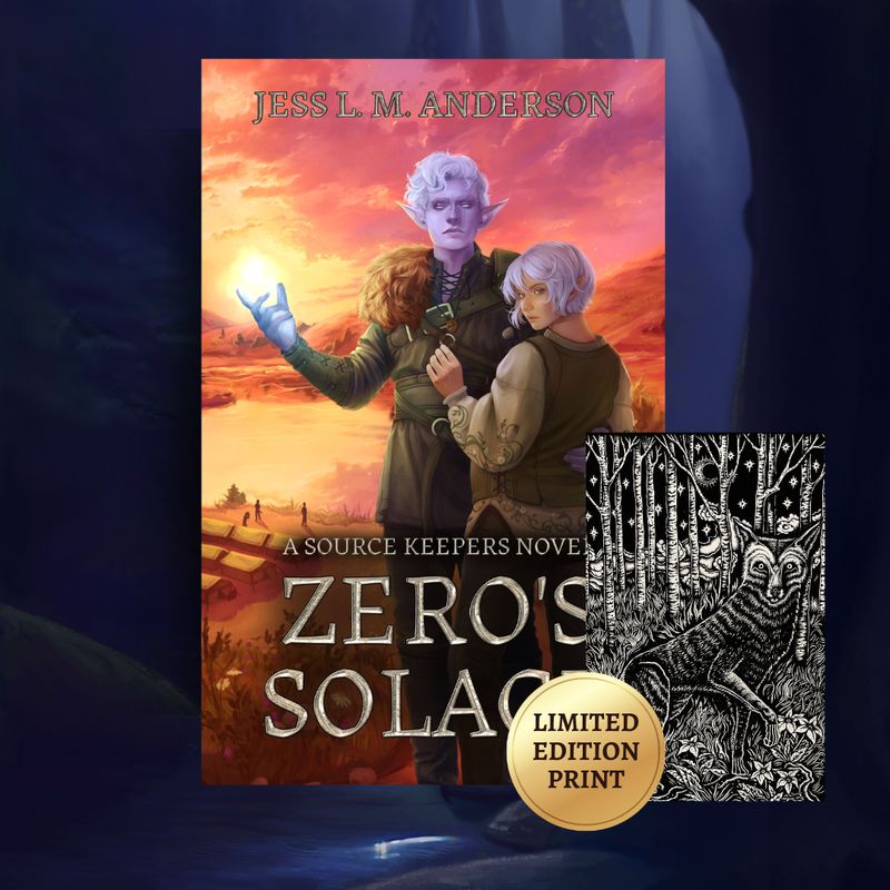 Signed Paperback of Zero's Solace