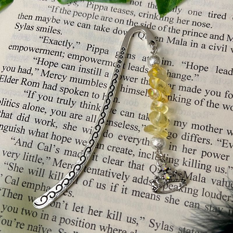 Citrine Tiara MINI Book Hook