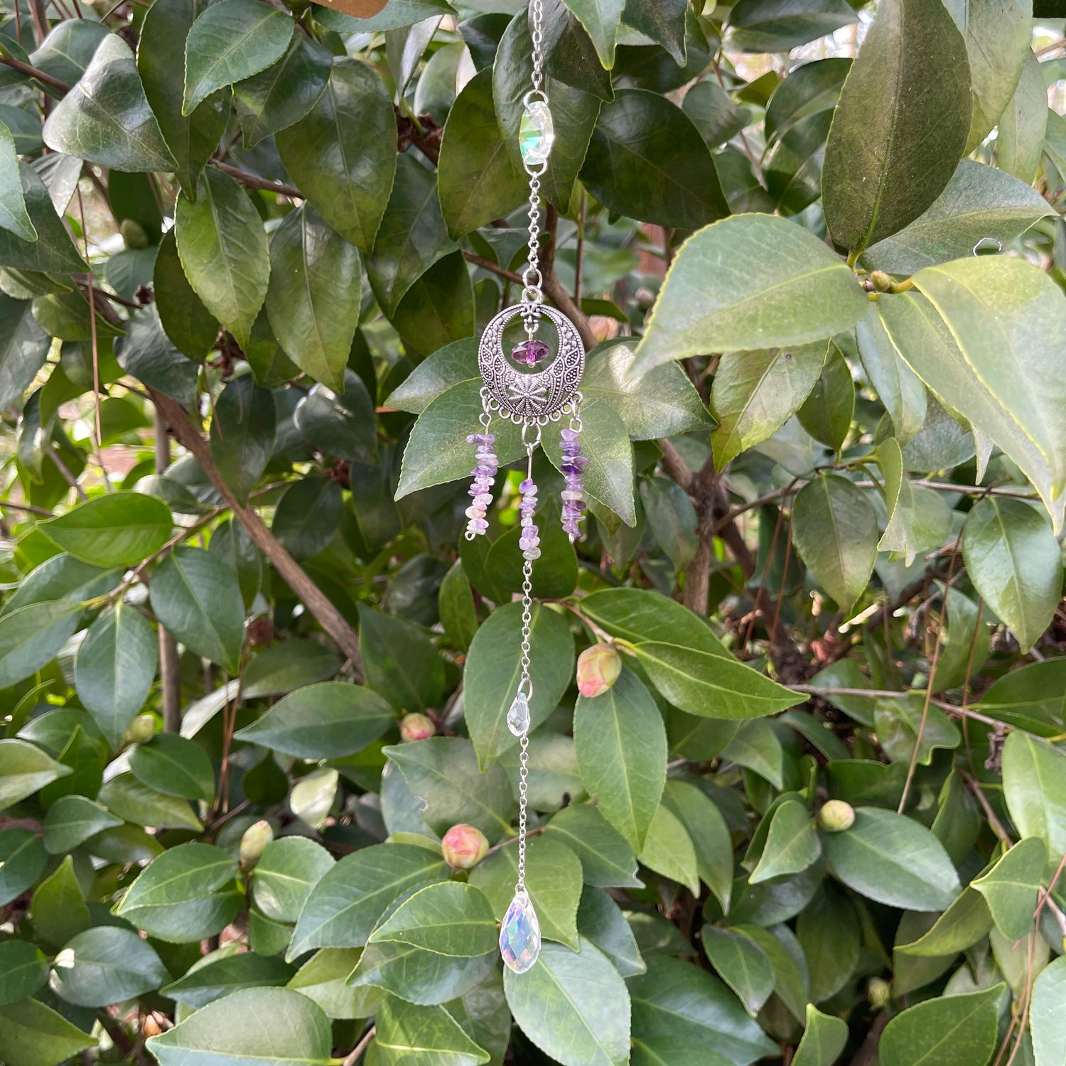 Amethyst Chandelier Suncatcher