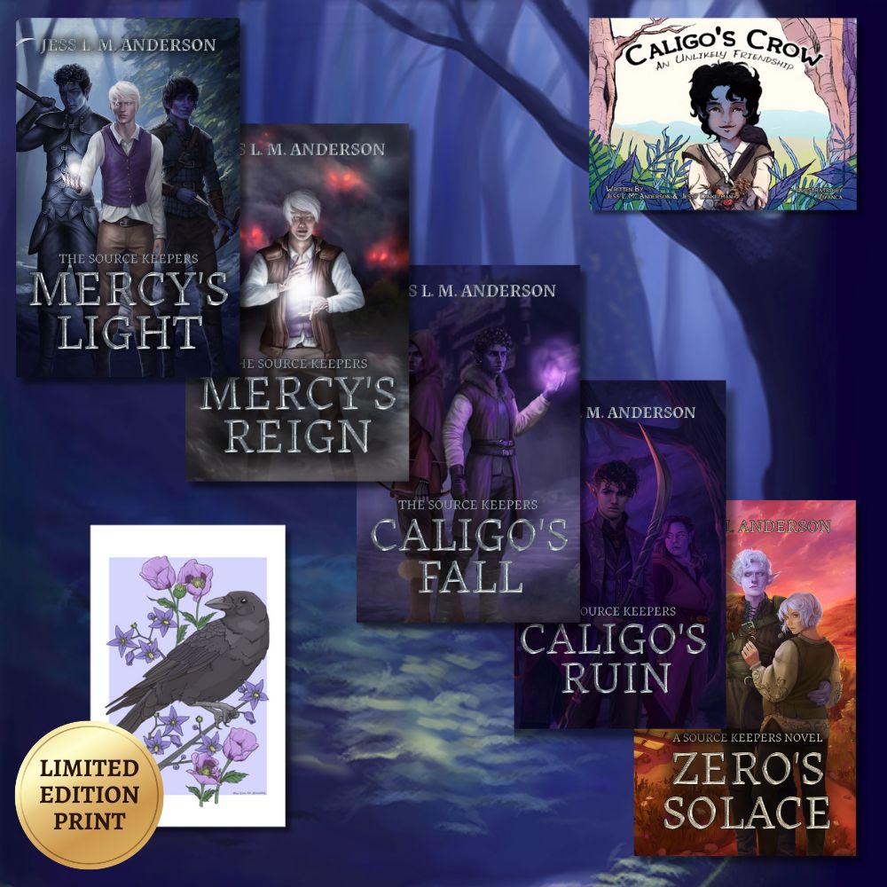 Full Series Bundle w/ Caligo's Crow and Limited Edition Nex Print