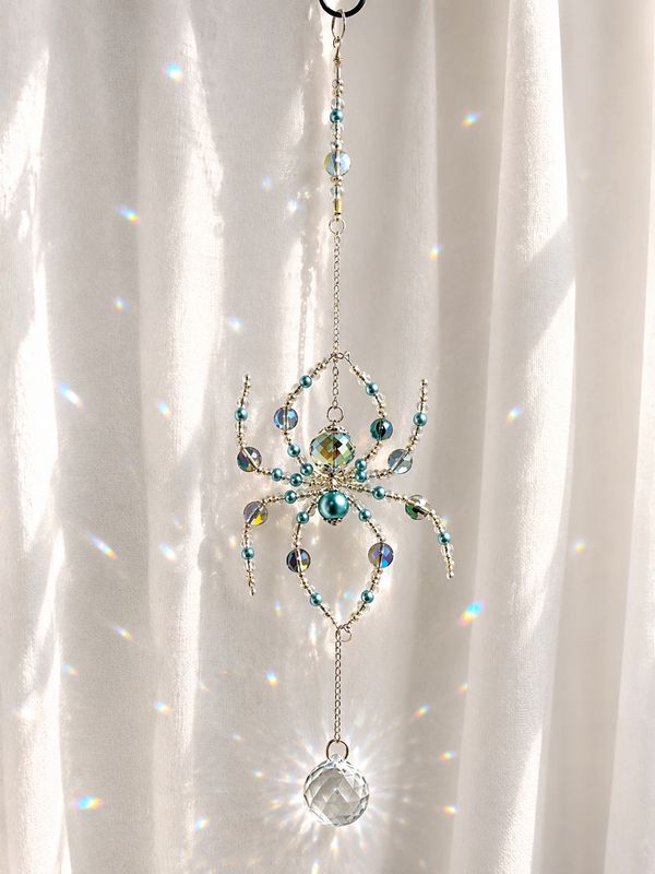 Ocean Mist Spider Crystal Sun Catcher
