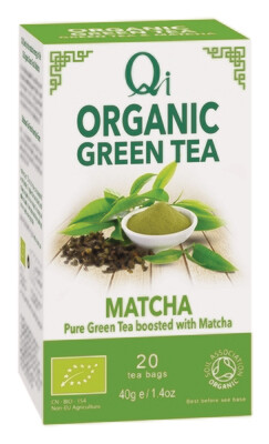 Qi Organic Green Tea & Matcha