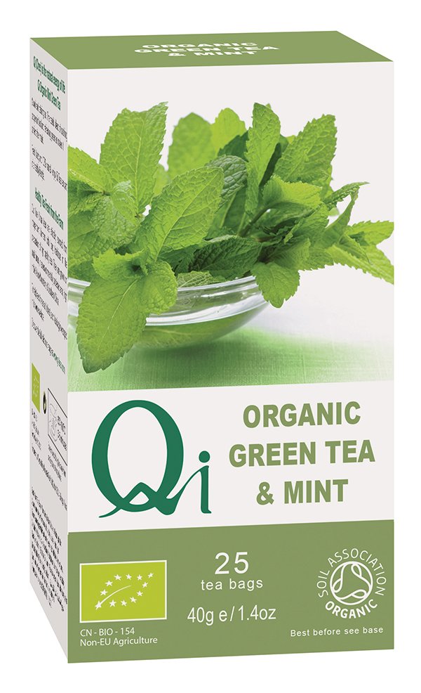 Qi Organic green Tea & Mint Qi Organic green Tea & Mint