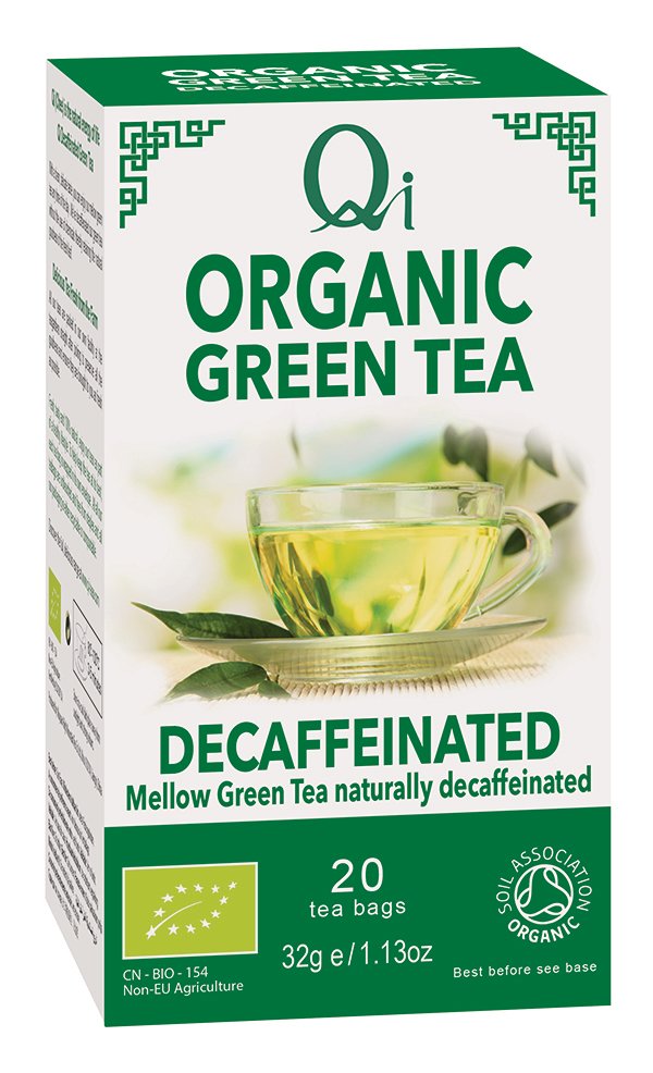 Qi Organic Green Tea Decaffeinated