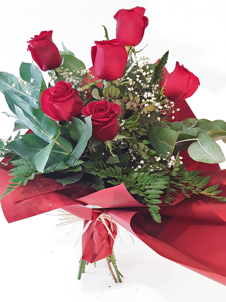 Ramo de 6 Rosas