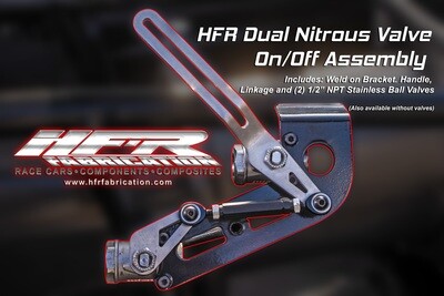 HFR Dual Nitrous Valve On/Off Assembly
