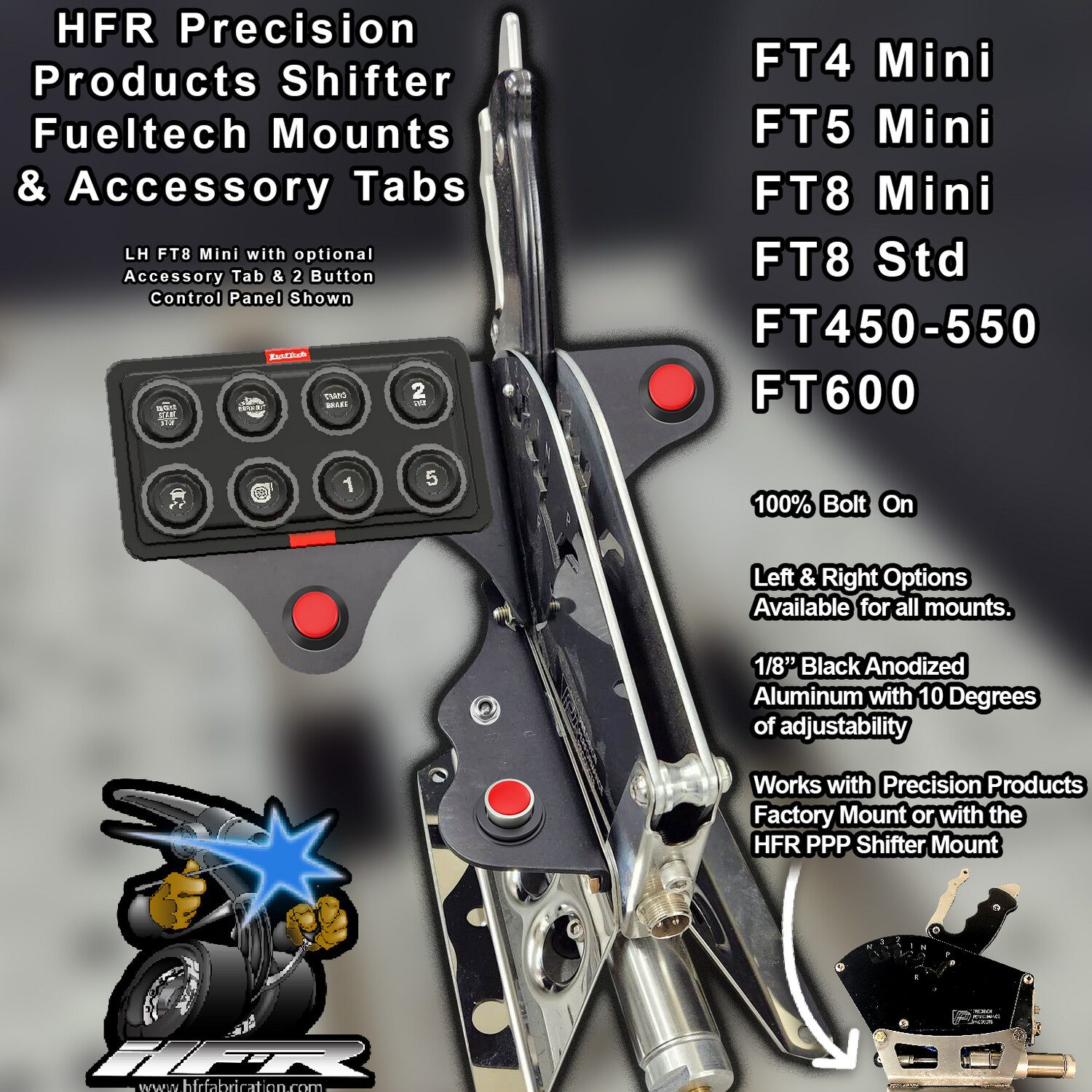 Precision Products Fueltech 5 Mini Vertical