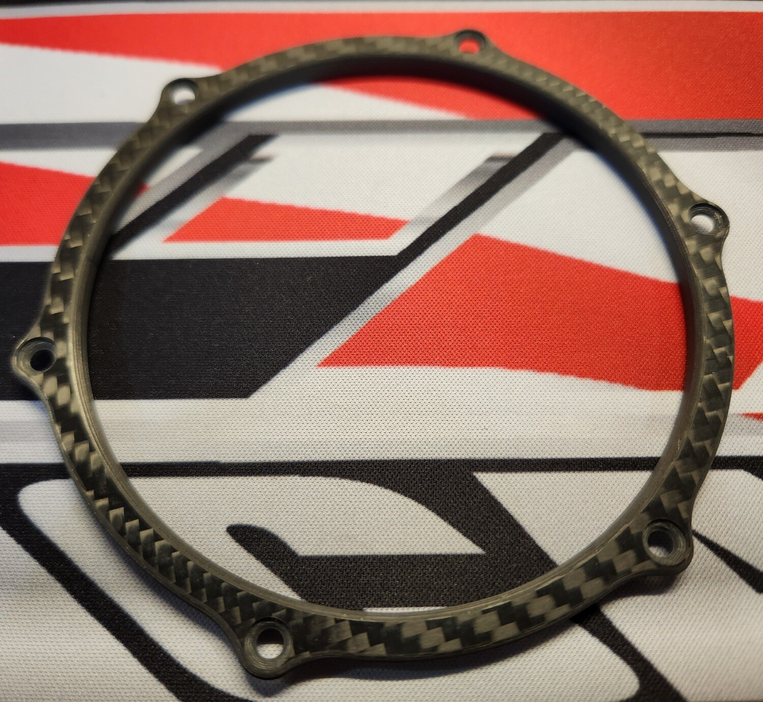 Carbon Fiber 4" Window Bezel (Pair)