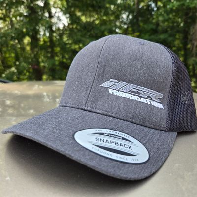 HFR Dark Heather/Silver-White SnapBack Trucker Hat