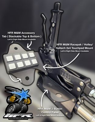 M&amp;M Holley - Haltech - Racepak 3x5 Touchpad Mount