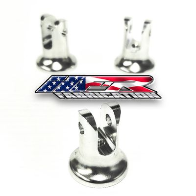 Billet Aluminum Bolt On Clevis (RAW)
