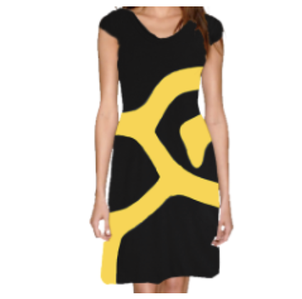 Wave Black/Yellow/White