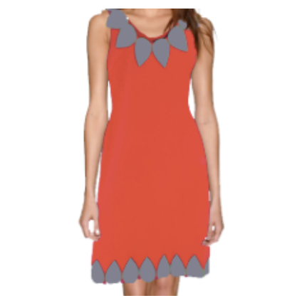 Leaf Red/Grey