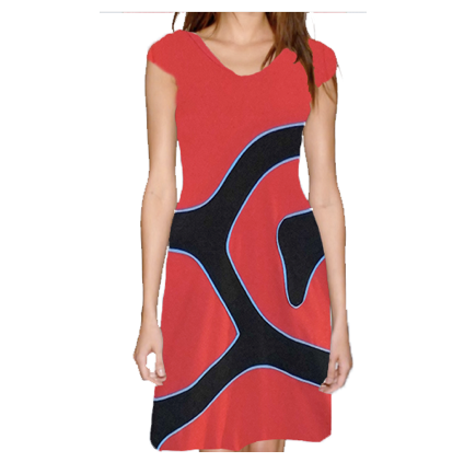 Wave Red/Black/Blue