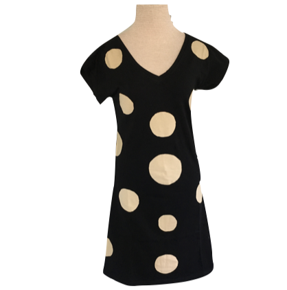 Polka Dot Black/Tan