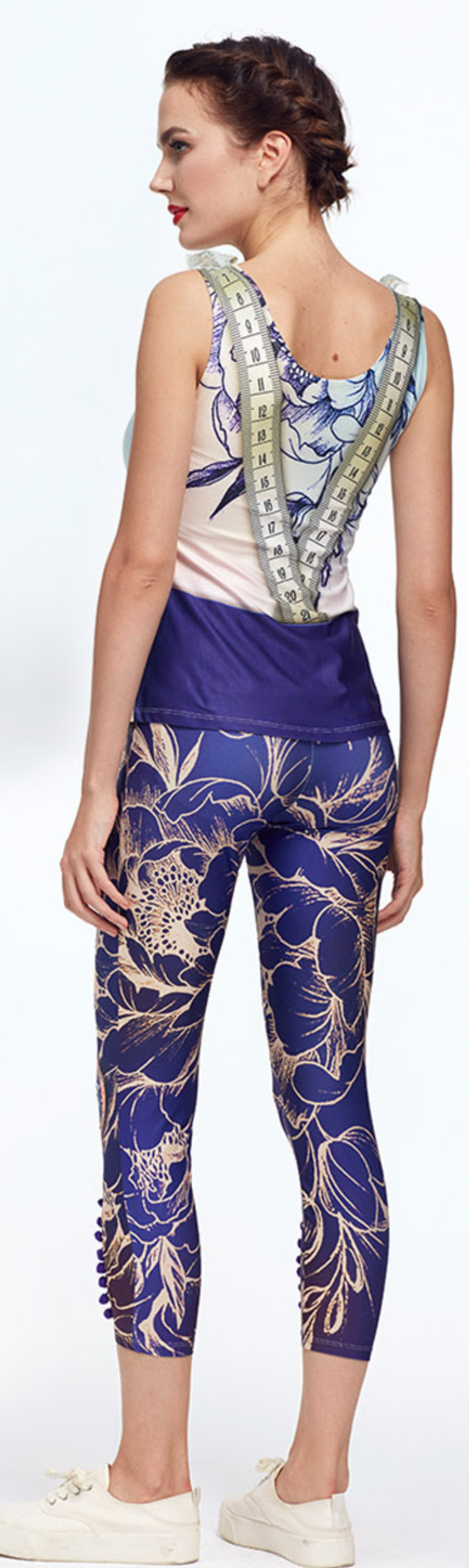 IPNG: Winter Purple Lemon Peek-A-Boo Lokoometric Illusion Top (Some Ship Immed!)