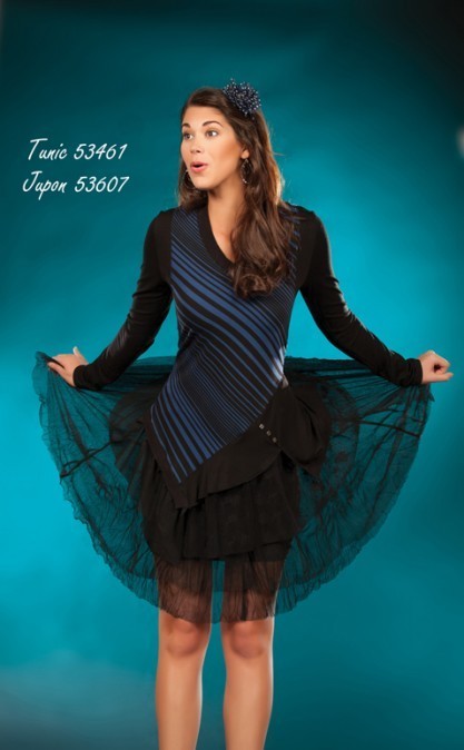 Dolcezza: Royal Blue Dancing Tunic SOLD OUT