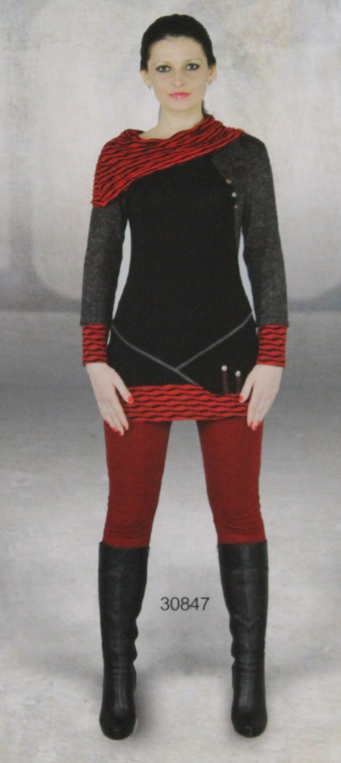Dzhavael Couture: Rock &#39;N&#39; Roll Sweater Tunic SOLD OUT