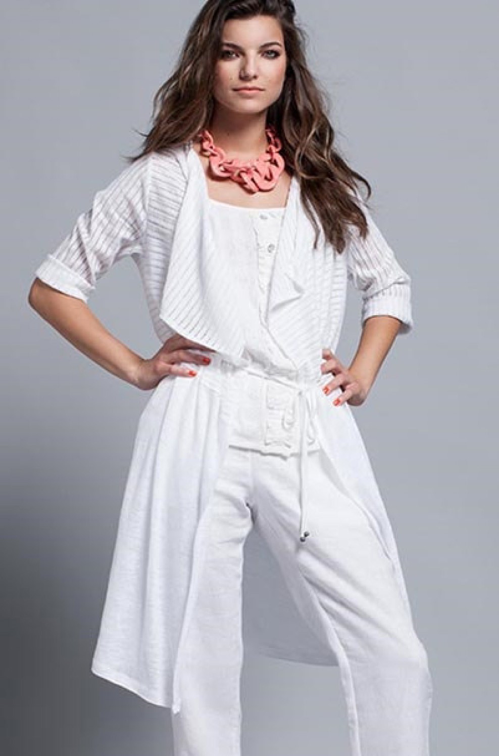 Maloka: Luxe Linen Long Bolero Escada SOLD OUT