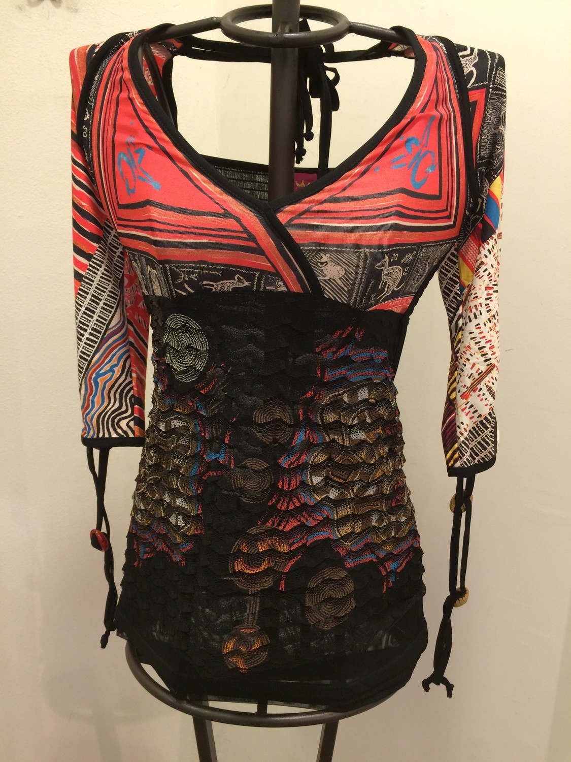 Save The Queen Italy: Fuschia Moon Tunic SOLD OUT