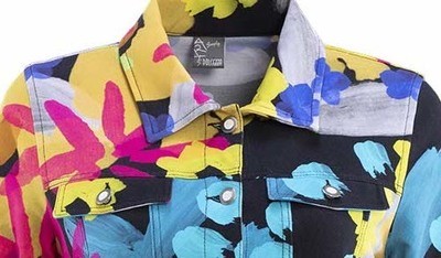 Simply Art Dolcezza: Intense Garden Of Zen Abstract Art Jacket