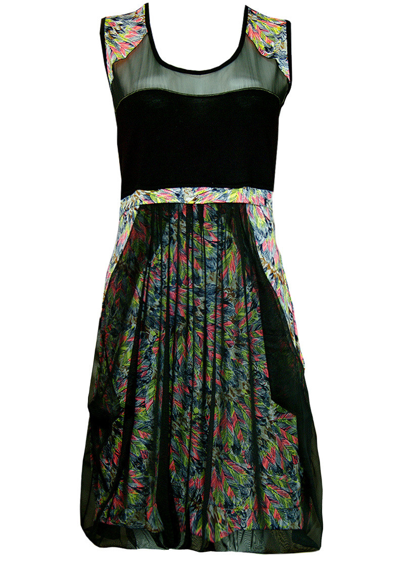 Double Jeu Paris: Pink Daisies In Lace Dress SOLD OUT
