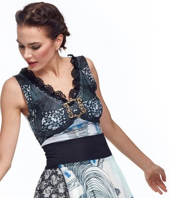 IPNG: Love Me Black Sweetheart Illusion Top IPNG: Love Me Black Sweetheart Illusion Top