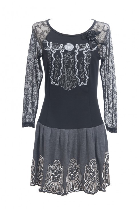 Les Fees Du Vent Couture: Sexy Woolen Silhouette Dress SOLD OUT