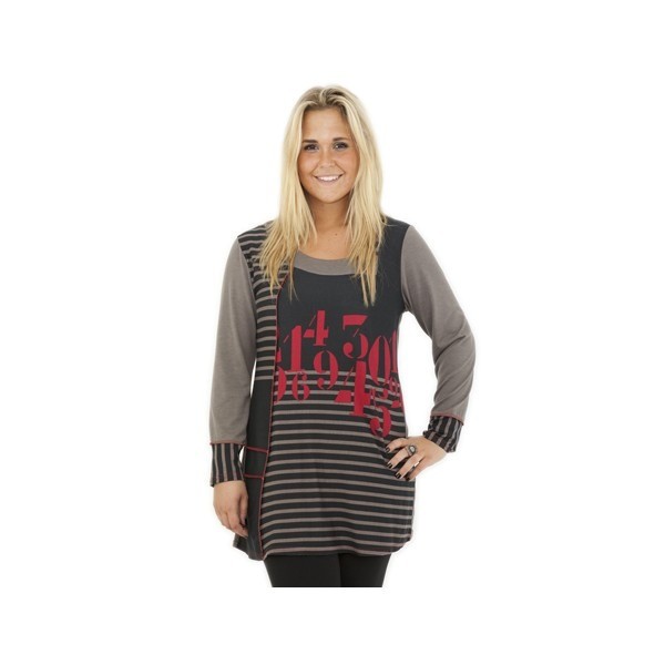One O One Paris: Chocolate Craving Sweater Tunic SOLD OUT