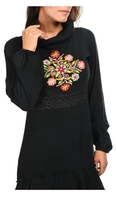 Savage Culture: Sprinkles of Roses Asymmetrical Midi Dress Sonsoles SOLD OUT
