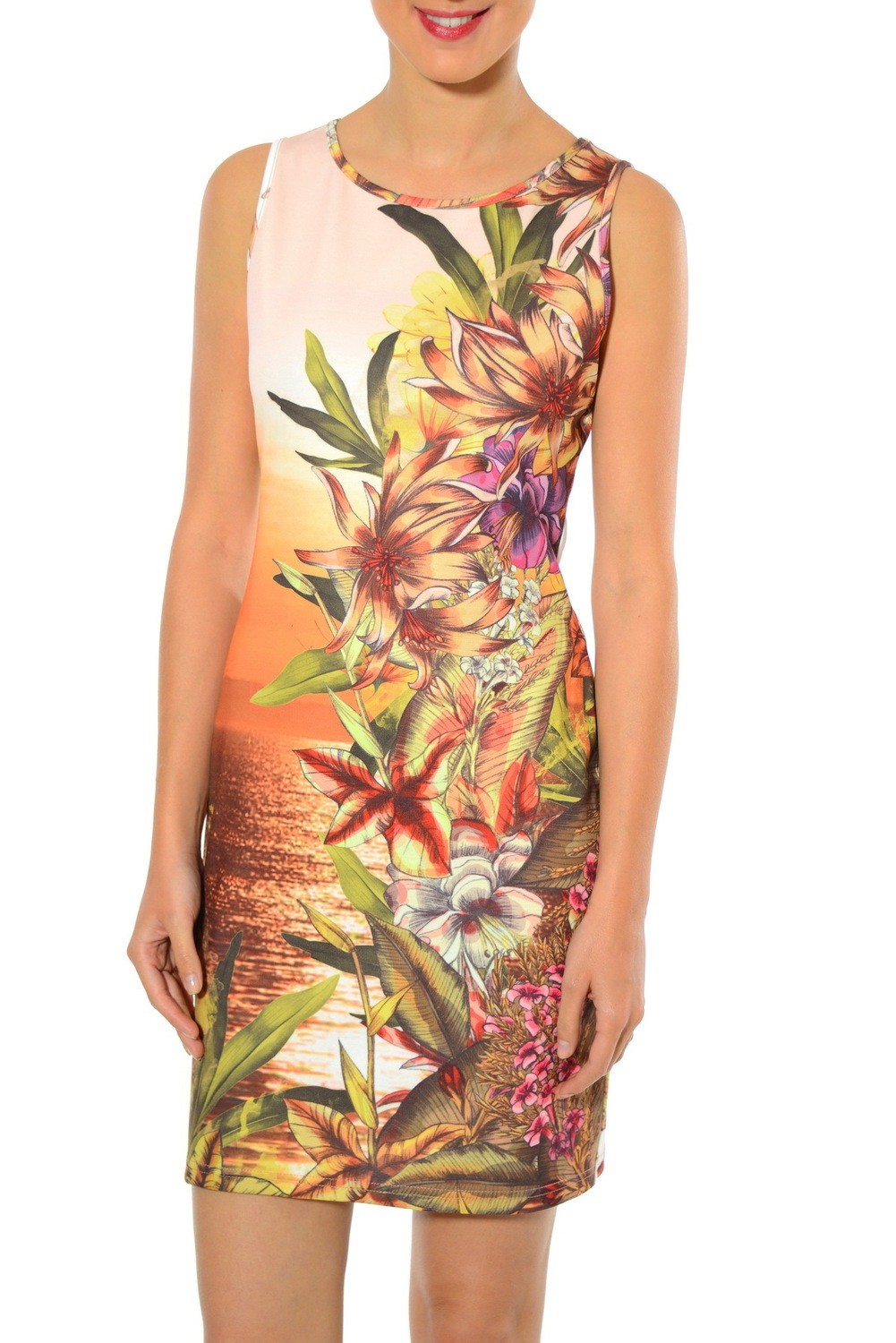 Smash! Spain: Sexy Sunset In Bloom Dress (Almost Gone!)