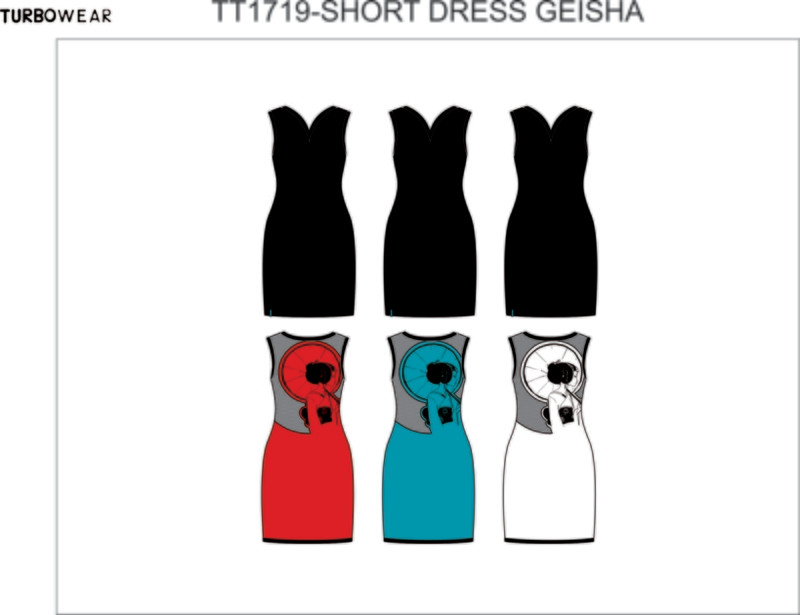 Pygmees Paris: Bring It Back! Color Intrigue Geisha Dress