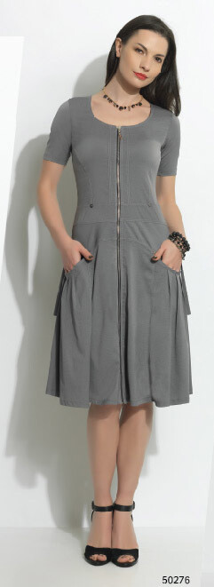 Dzhavael Couture: Sexy Stitch, Zip, Pocket Dress