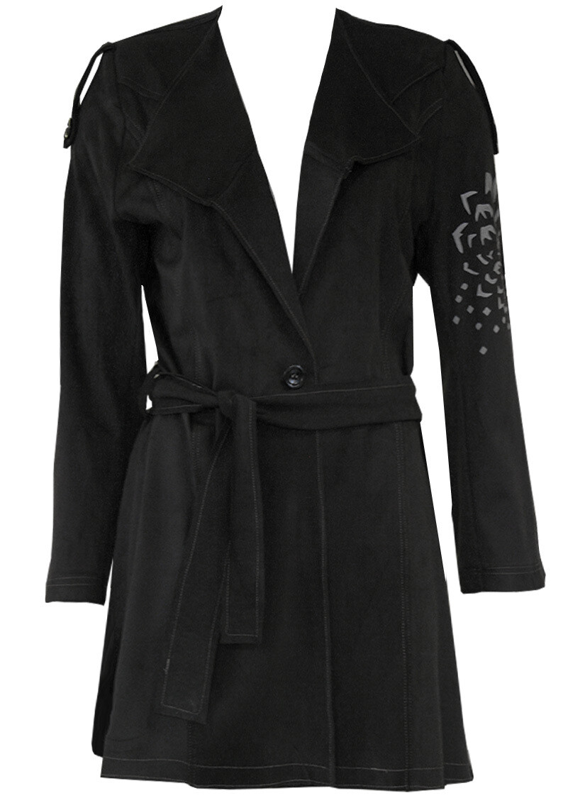Double Jeu Paris: Soft Flower Frock Coat SOLD OUT
