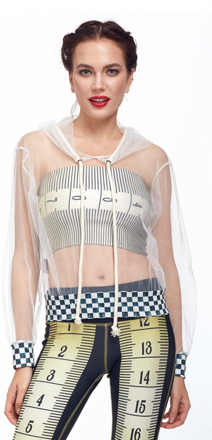 IPNG: Be Seen Clear Checkered Hem Jacket (More Colors!)