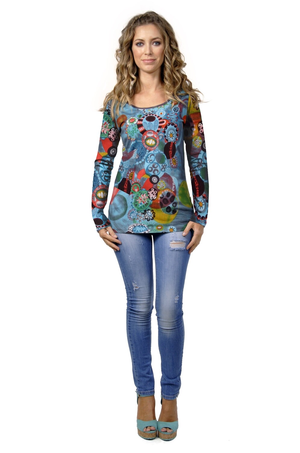 Savage Culture: Chic Flower Noa Tunic Dos SOLD OUT