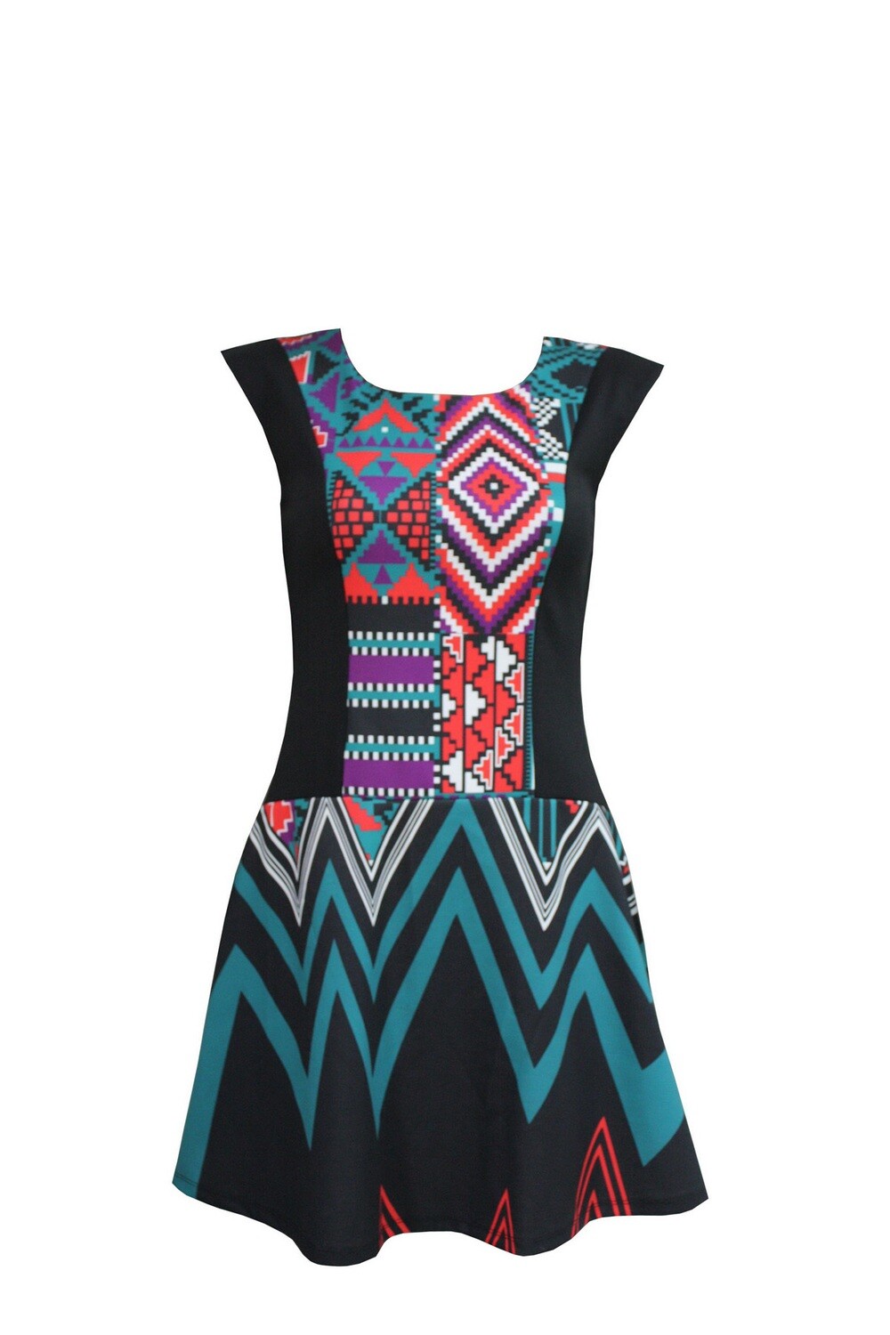 Smash Spain! Pretty Prism Flouncy Dress