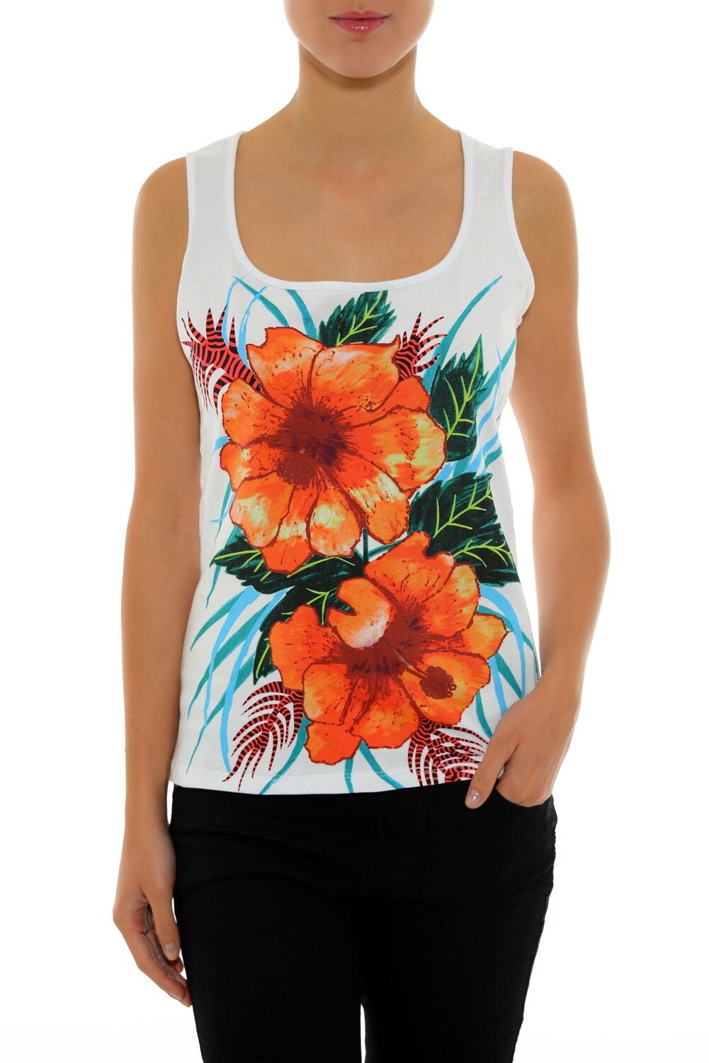 Smash! Spain: L'Orange Twisty Carnation Tunic