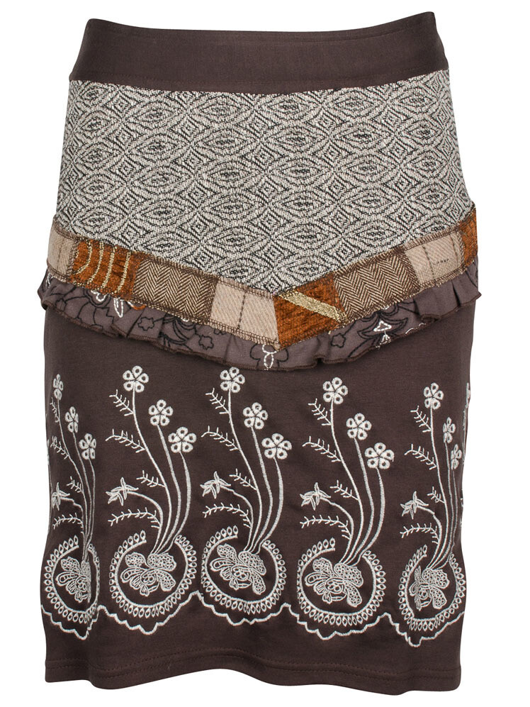 Savage Culture: Passionate Celine Embroidered Skirt SOLD OUT