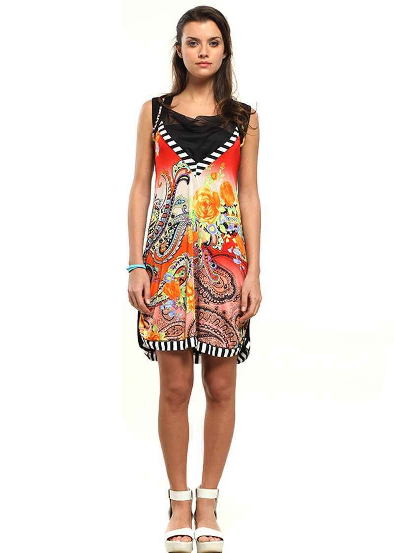 Double Jeu Paris: Fun Flower Blast Sundress SOLD OUT