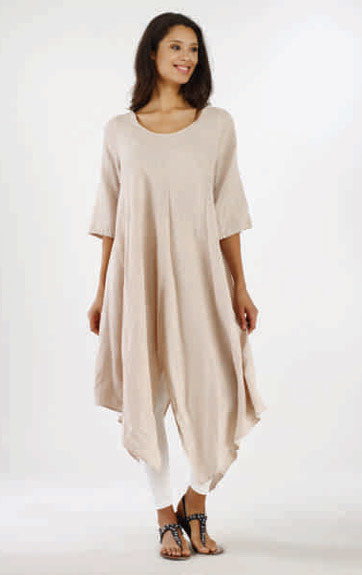 Luna Luz: Asymmetrical Extra Long Tunic SOLD OUT