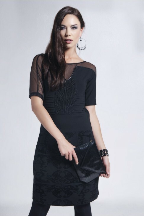 Les Fees Du Vent Couture: Forbidden Black Swan Dress SOLD OUT
