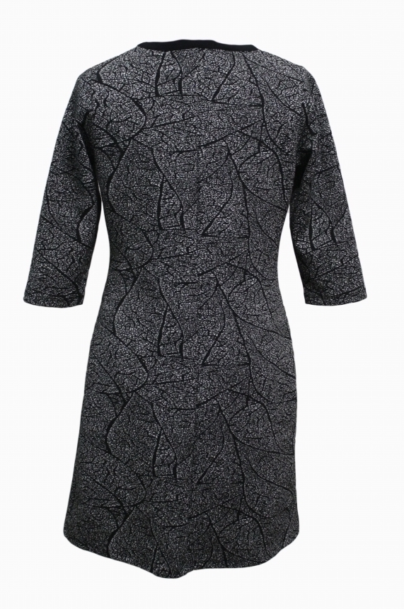 Maloka: Tulip Tears Jacquard Midi Dress (Hot Fave, It's Back!)