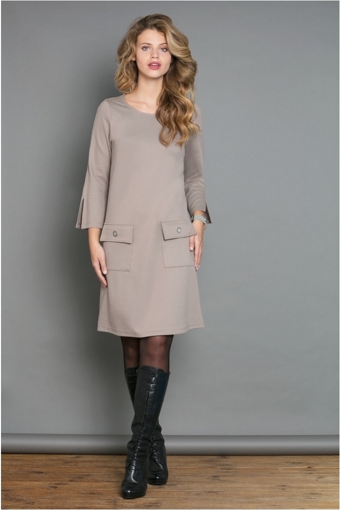 Maloka: Fit & Flare Pocket Midi Dress SOLD OUT MK_DELICE_N