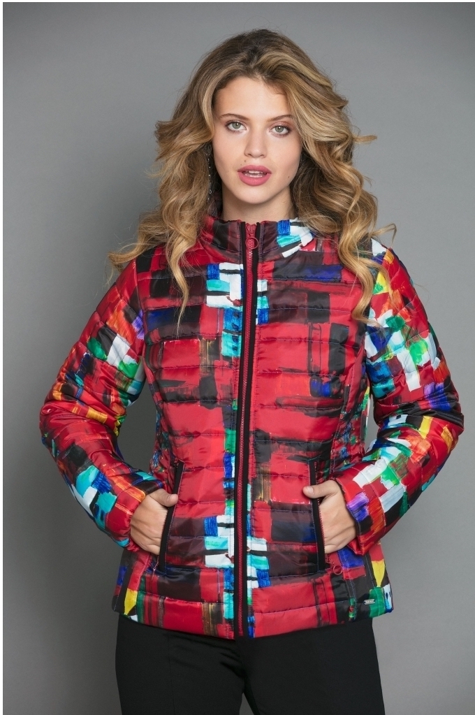 Maloka: Magic Cube Abstract Art Jacket SOLD OUT MK_PELI