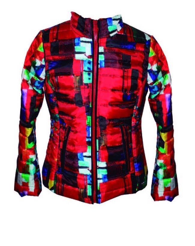 Maloka: Magic Cube Abstract Art Jacket SOLD OUT