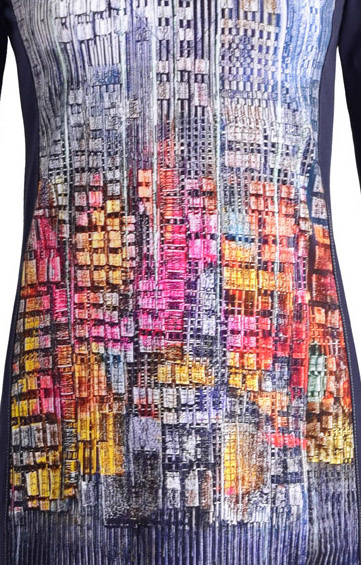 Simply Art Dolcezza: Papillons Of The Night Abstract Art Dress SOLD OUT