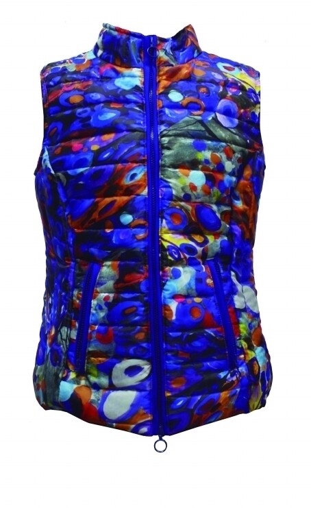 Maloka: French Fairytale Village Abstract Art Vest (1 Left, More Colors!)